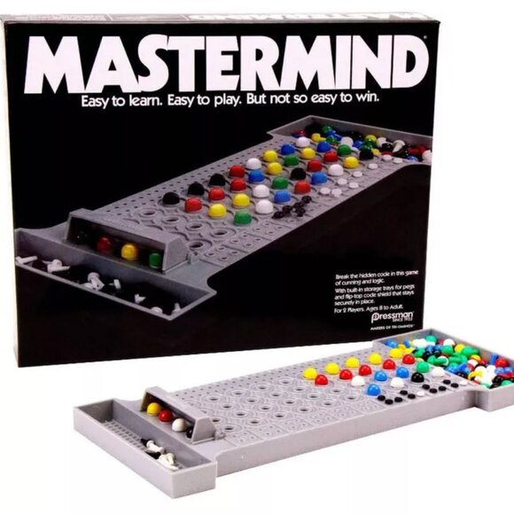 Pressman Mastermind Retro – Classic Strategy Game - Picture 1 of 6